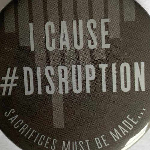 I Cause #Disruption Button Jessica Shirvington Dystopia Maggie YA NYCC ...