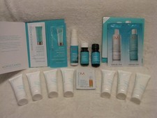 Moroccanoil 15 Piece Travel Sample Set Hair Oil, Hand Cream, Shampoo, Condition