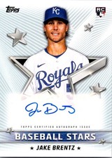 2022 Topps #BSA-JB Jake Brentz Baseball Stars Autographs