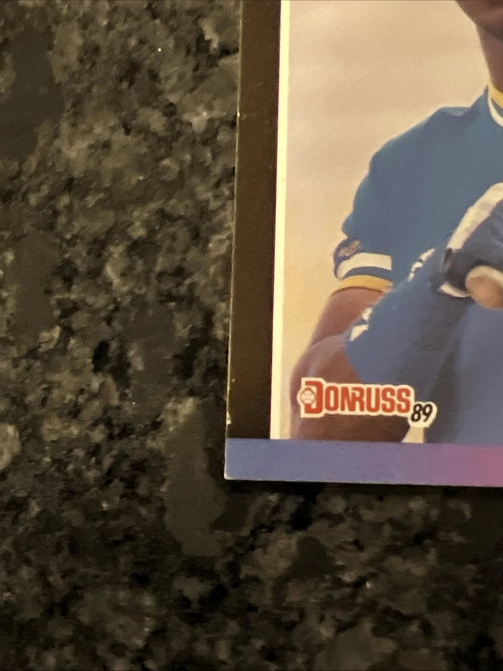 1989 Donruss Ken Griffey jr RC #33 - Image 4 of 4