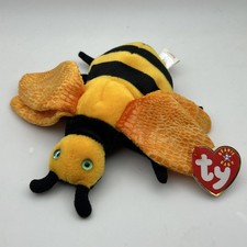 Ty Beanie Baby - BUZZIE the Bumble Bee 6.5" NEW MWMTs Plush Stuffed Animal Toy