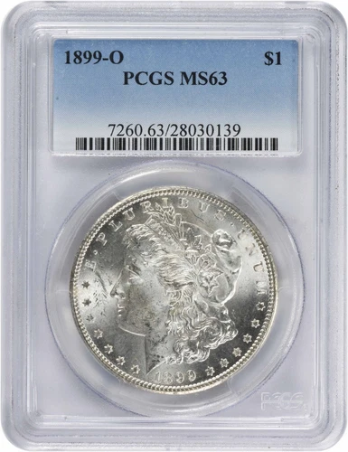 1899-O Morgan Silver Dollar MS63 PCGS