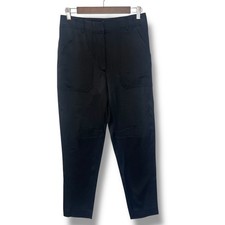 Veronica Beard Miranda Pant Black Trousers 2 Career Work Quiet Luxury Minimalist