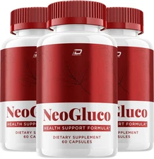 (3 Pack) NeoGluco Capsules – Neo Gluco Natural Ingredients Glycogen Support