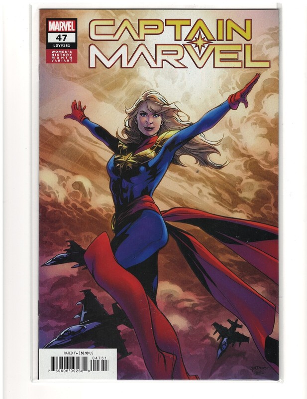 Captain Marvel (Volume 10) #47 Women's History Month variant 9.6