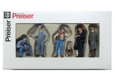 Preiser 65342 US-Gleisbauarbeiter, Schaffner Spur 0 1:43 - 1:45
