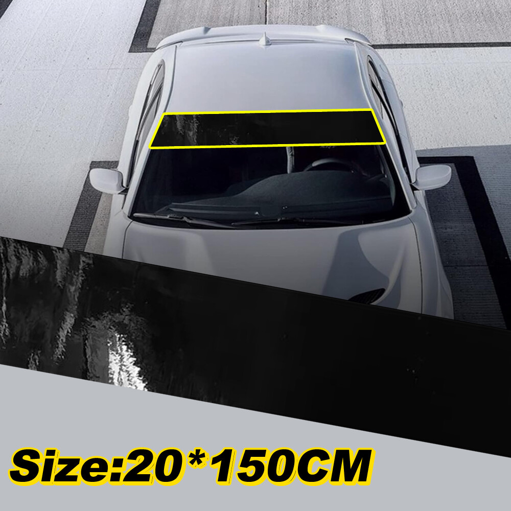 Car Window Visor Sign Car Window Visor Sun Strip Vinyl Mesh Sticker Banner For Front ...