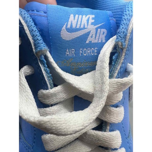 Size 11 Nike Air Force 1 Low '07 Retro Color of the Month University Blue - 第 7/9 張圖片