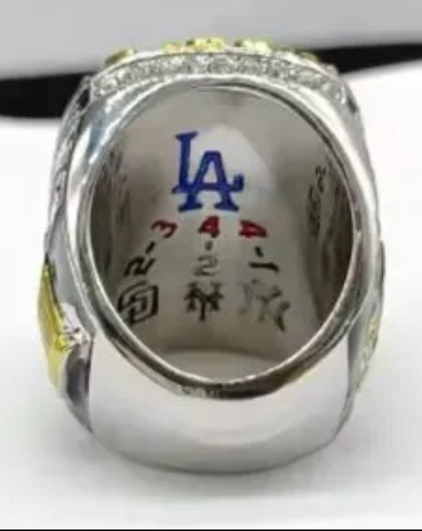 2024 MLB 指輪 OHTANI BETTS FREEMAN 3点セット 2024 LA Dodgers World Series CHAMPIONS Ring OHTANI-FREEMAN
