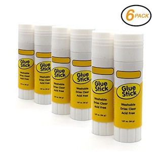6pk Jumbo Washable Glue Stick Safe Smooth Wrinkle Acid Free Stick 1 27 Oz 36 G U Ebay