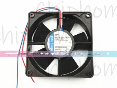 New 1 PCS Axial Fan TYP 4314 (4314) 24VDC 12032 12cm 3 wire cooling fan ...
