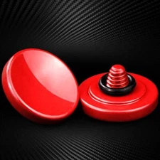 Soft Shutter Release Button 2 Pack/Red High-End Concave Design