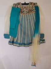 Girls Indian Dress, Salwar Kameez, Anarkali, Ages 3-4, 3 piece set