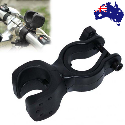 Mount Bicycle Front Light Clip Bike Light Torch 360 Rotation Flashlight Holder