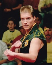 SEAN KANAN signed Autogramm 20x25cm COBRA KAI in Person autograph COA