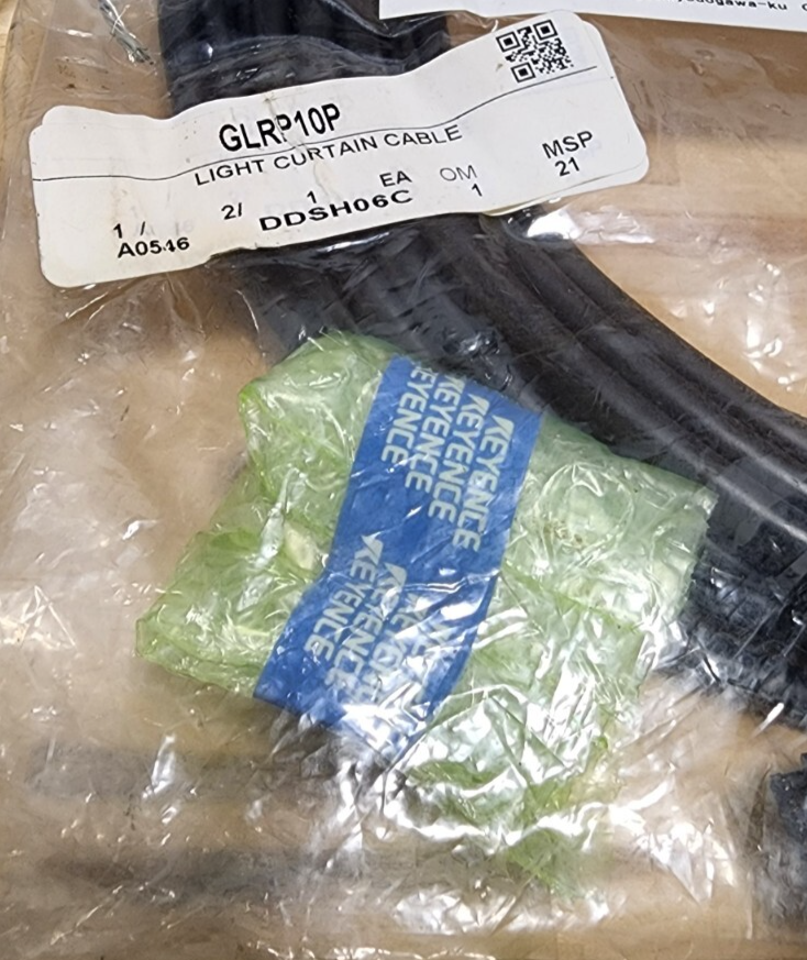 Keyence GL-RP10P GLR Series 10M Light Curtain Cable | eBay