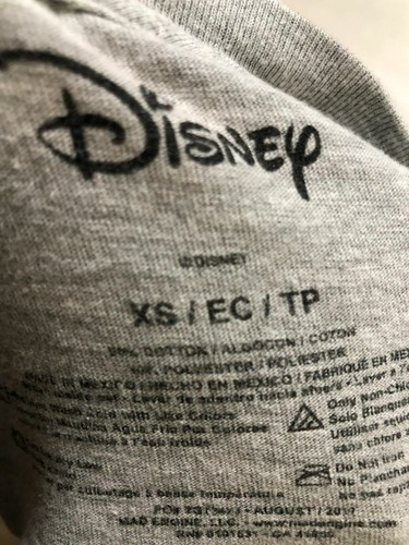 Disney Micky Mouse Grey Graphic T-Shirt Boys (Size: XS) - Picture 3 of 3
