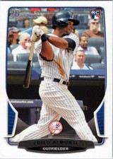 2013 Bowman Draft #9 Zoilo Almonte RC New York Yankees