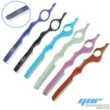 YNR® Pro Hairdressing Hair Shaper Thinning Layer Hair Cutting Razor Steel Comb