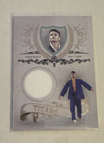 Futera Vintage Multi Sport Judo Fabio Basile Titans Patch /9