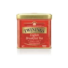 TWININGS ENGLISH BREAKFAST Loose Tea Tin 100g 3.5oz
