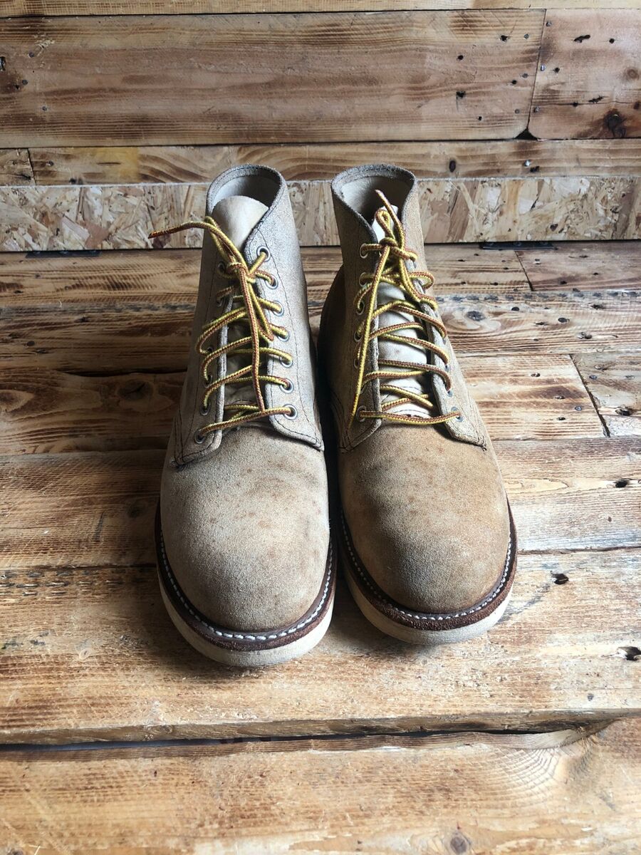 Red Wing Heritage Boots Rover 8167 Mens US 8 UK 7 E Roughout Red Wing Heritage Boots Rover 8167 Mens US 8 UK 7 E Roughout