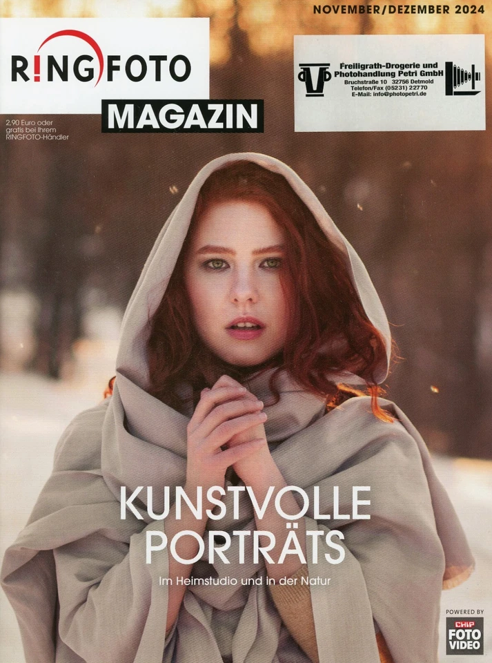 Ringfoto Magazin November/Dezember 11/12 2024 Kunstvolle Porträts - Bild 1 von 1