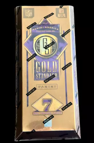2020 PANINI GOLD STANDARD FOOTBALL HOBBY BOX 5 Auto's or Relics Per Box.  SEALED