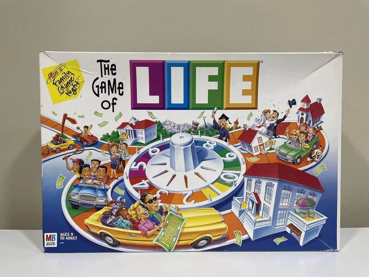 The Game of Life Twists and Turns Quick Rules Card and Game Board 2007