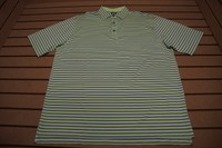 Footjoy Golf Lisle Multi Stripe Polo Size Large Green Apple/blue 20033 83c on sale Footjoy Golf Lisle Multi Stripe Polo Size Large Green Apple/blue 20033 83c on sale