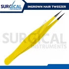 Surgical Tweezers for Ingrown Hair - Precision Sharp Needle Nose Pointed Tweezer