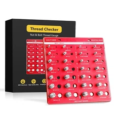 Nut and Bolt Thread Checker Thread Identifier Gauge Nut Bolt Screw Identibolt 14