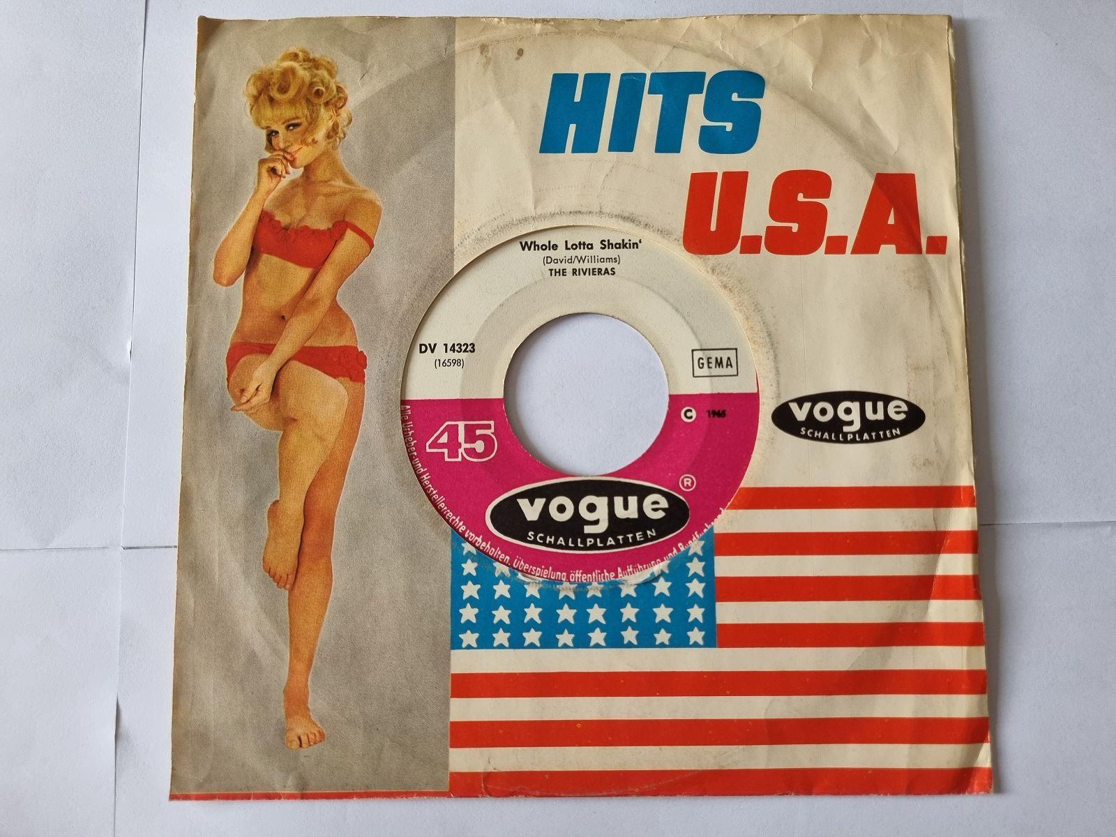 7"" Single The Rivieras - Whole lotta shakin' Vinyl Germany