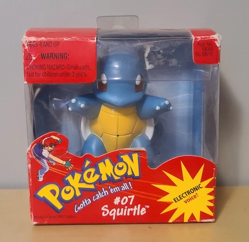 Pokemon #07 SQUIRTLE Figure with Electronic Voice