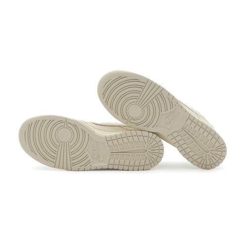 DV0834-100 Nike Dunk Low Sashiko Denim Light Orewood Brown White Canvas (Men's) - Picture 6 of 10