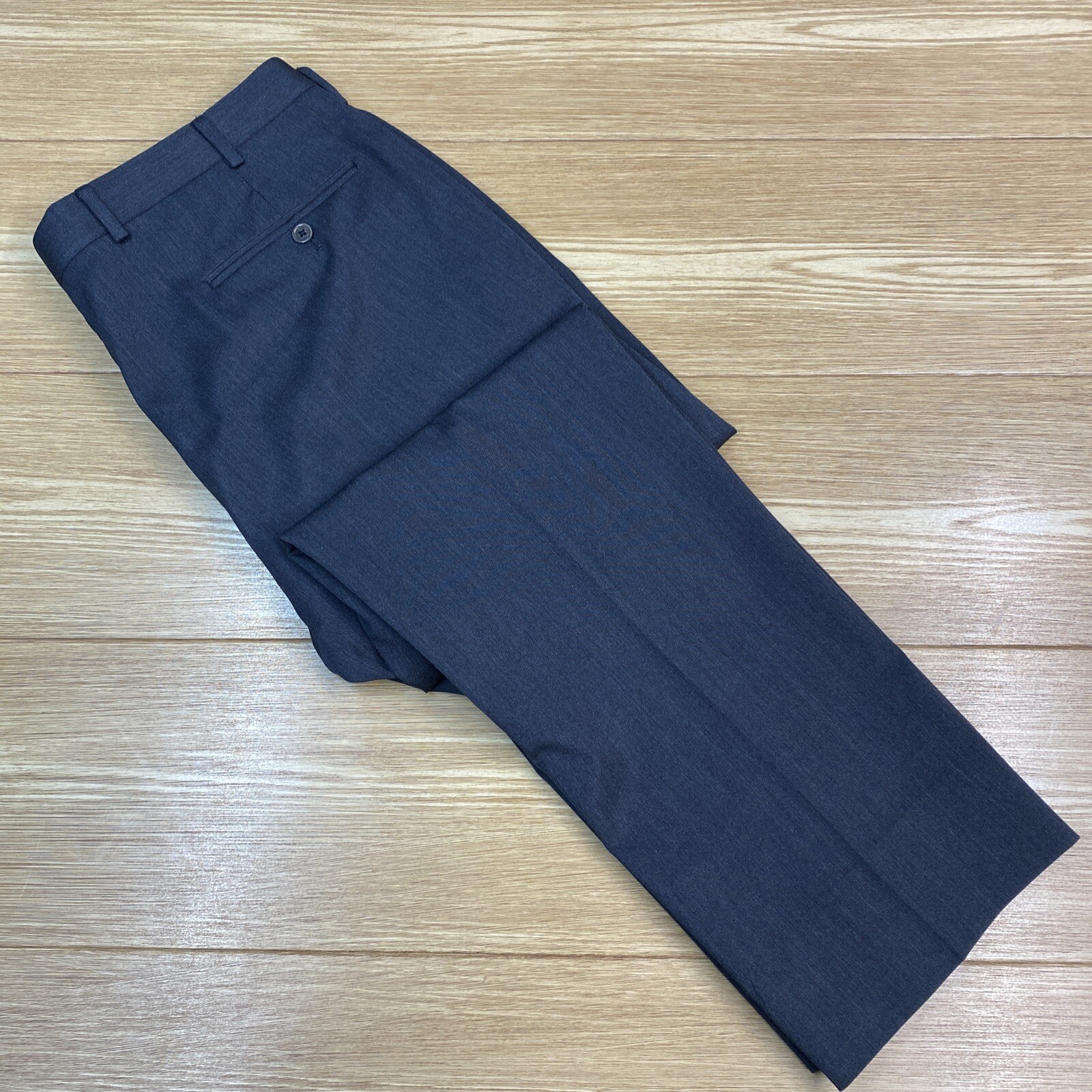 Pantalon De Vestir Planos Brooks Brothers Madison Para Hombre Color Negro 38X28