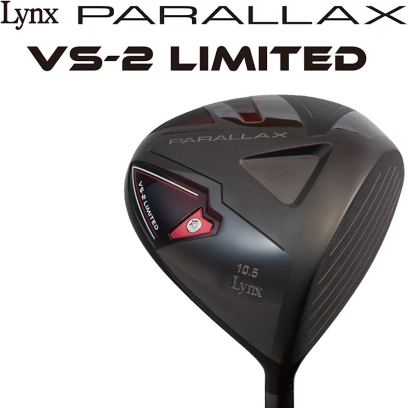 Lynx PARALLAX VS ドライバー Fujikura ROMBAX Lynx Golf Japan PARALLAX VS-2 LIMITED DRIVER 10.5 deg Short