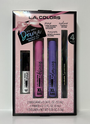 L.A. Colors EYE NEEDS DRAMA Dramatic Eye Makeup Kit-NIB-Free Shipping!