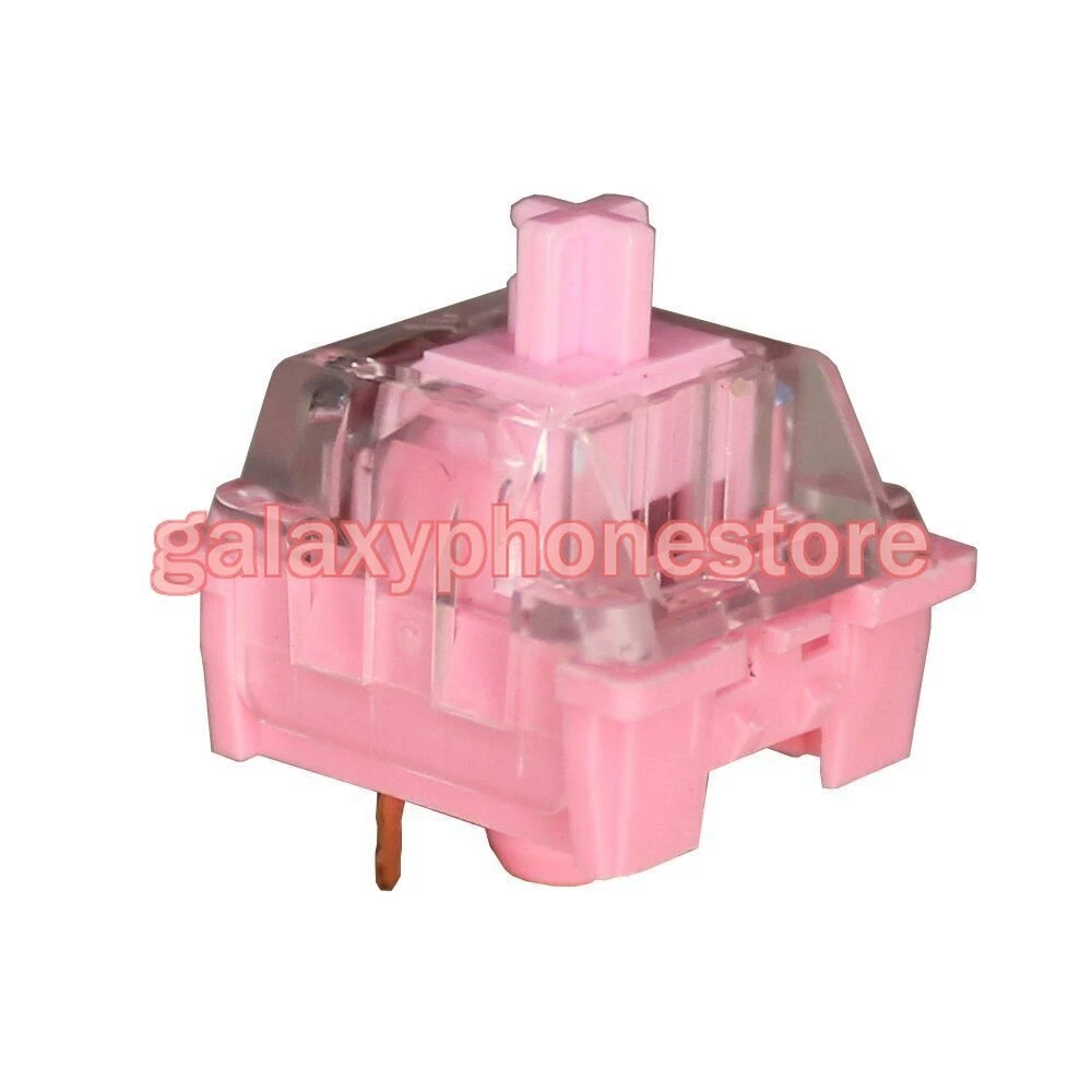 Mechanical Keyboard KTT Rose Switch Liner RGB Transparent Computer Accessories