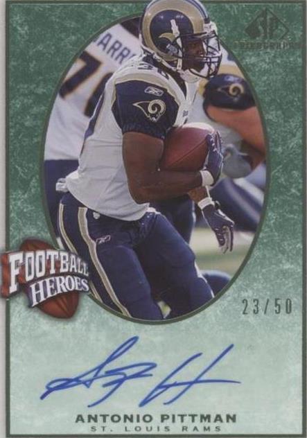 2007 SP Chirography Antonio Pittman #FH-PI - 1 of 2