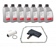 Dual Clutch Transmission Service Kit: 7L ATF + Filters for AUDI S4 S5 S6