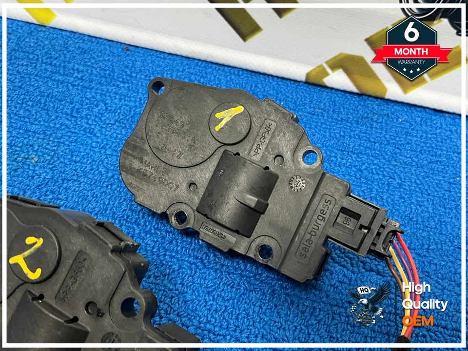 2015 - 2021 PORSCHE MACAN HVAC FLAP SERVO AIR MOTOR ACTUATOR SET OF 10 OEM - Image 2 of 4