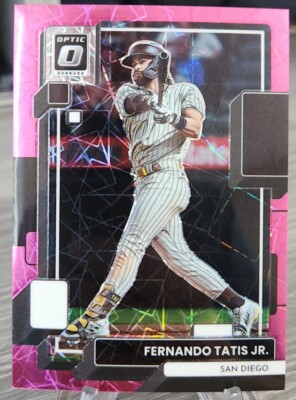 Fernando Tatis Jr 2022 Panini Optic Pink Velocity /249 #101 San Diego Padres