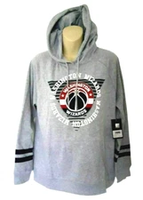 Washington Wizards Womens Hoodie Size Large Sweatshirt Gray UNK Brand NBA New