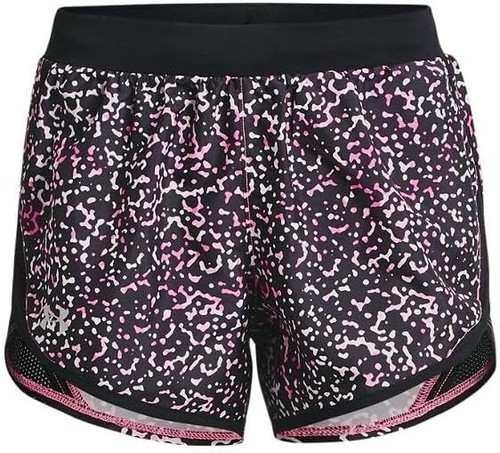 Under Armour Women's Fly by 2.0 Printed Running Shorts Size XL Black Multi Color - Picture 5 of 7