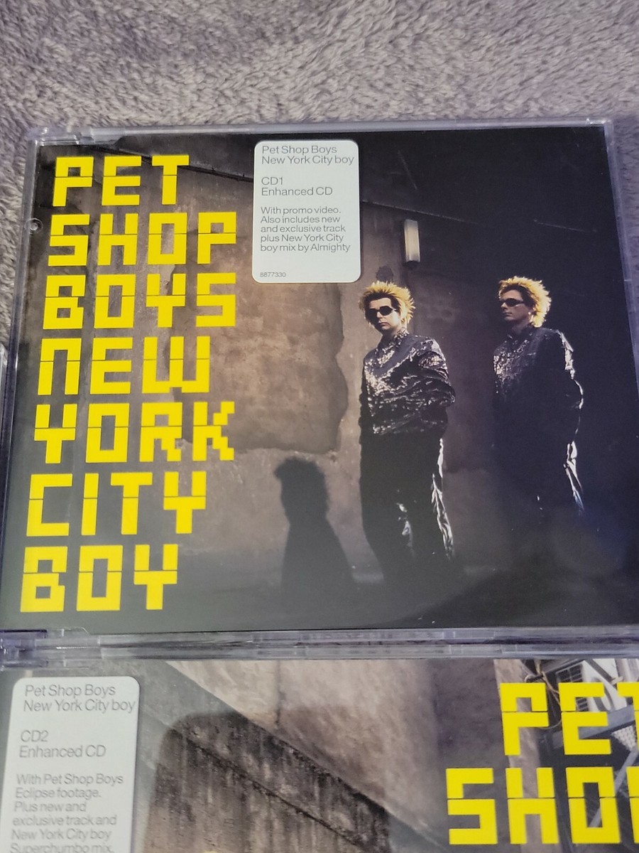 LOT OF 3 - PET SHOP BOYS NEW YORK CITY BOY - FREE SHIPPING