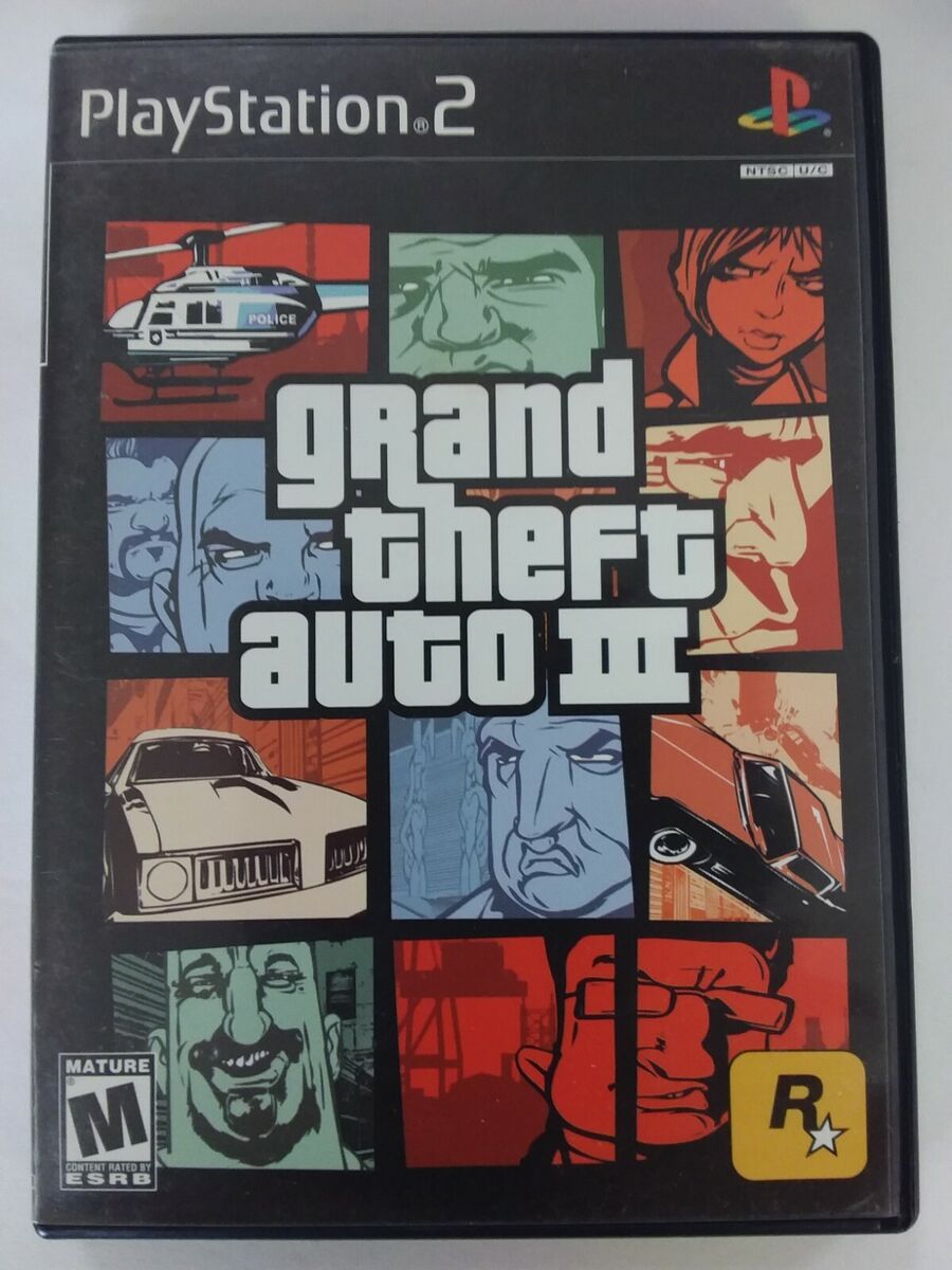 Grand Theft Auto San Andreas Sony Playstation 2 Game