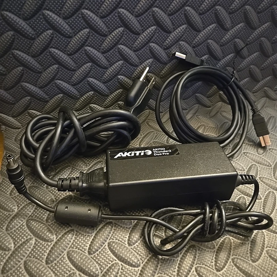 Akitio Thunder2 Duo Pro RAID Enclosure - 500GB SSD + 3TB HDD, w/ Power Supply - Image 3 of 3