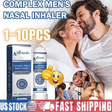 1-10X Men Energy Boosting Nasal Suction Stick - Your Lasting Time + 1h NEW USA