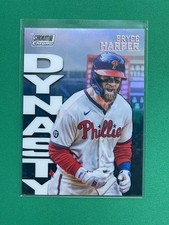 2022 Stadium Club Chrome Dynasty and Destiny #1A Bryce Harper